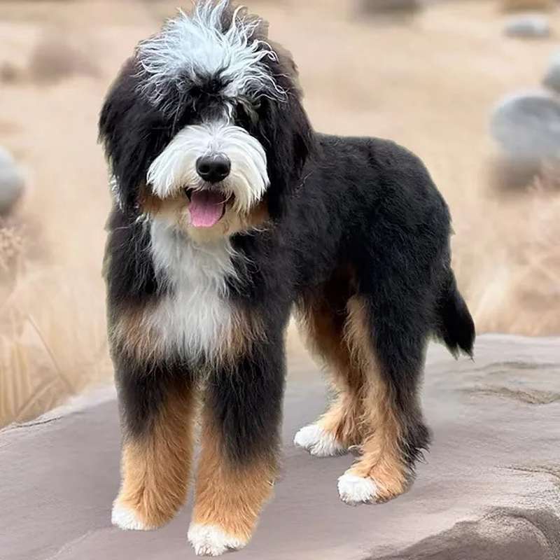 Baxter - Parent Dog at Trinity Alps Bernedoodles